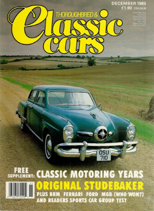 THOROUGHBRED & CLASSIC CARS 1989 DEC - 250GT, BRMs